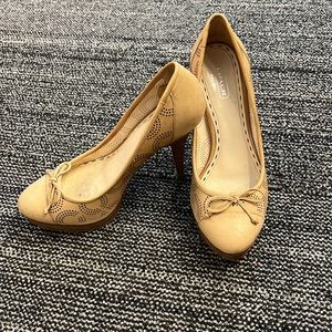 Coach Nude Heels